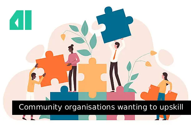 Community upskilling artwork