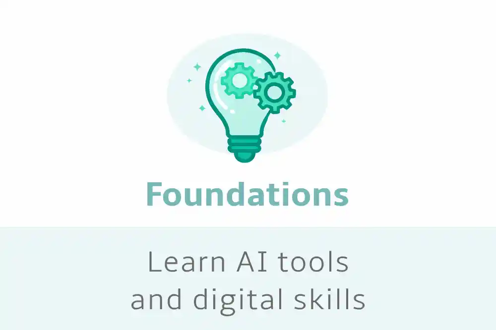 AI training for unemployed communities. AI foundations training